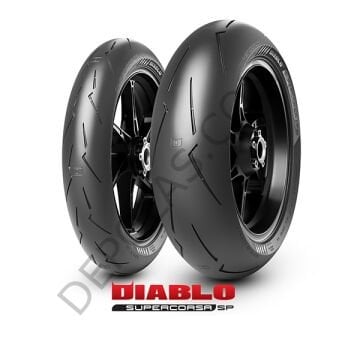 Pirelli Diablo Supercorsa SP V4  Ön 120/70-17 | Arka 190/55-17 Takım Motosiklet Lastikleri