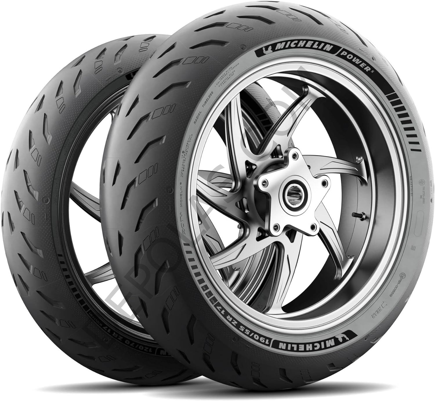 Michelin Power 5 Ön 120/70-17 | Arka 200/55-17 Takım Motosiklet Lastikleri
