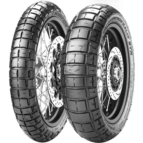 Pirelli Scorpion Rally STR 90/90-21 | Arka 140/80-17 Takım Motosiklet Lastikleri