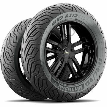 Michelin City Grip 2 Ön 110/70-11 | Arka 120/70-10 Takım Motosiklet Lastikleri