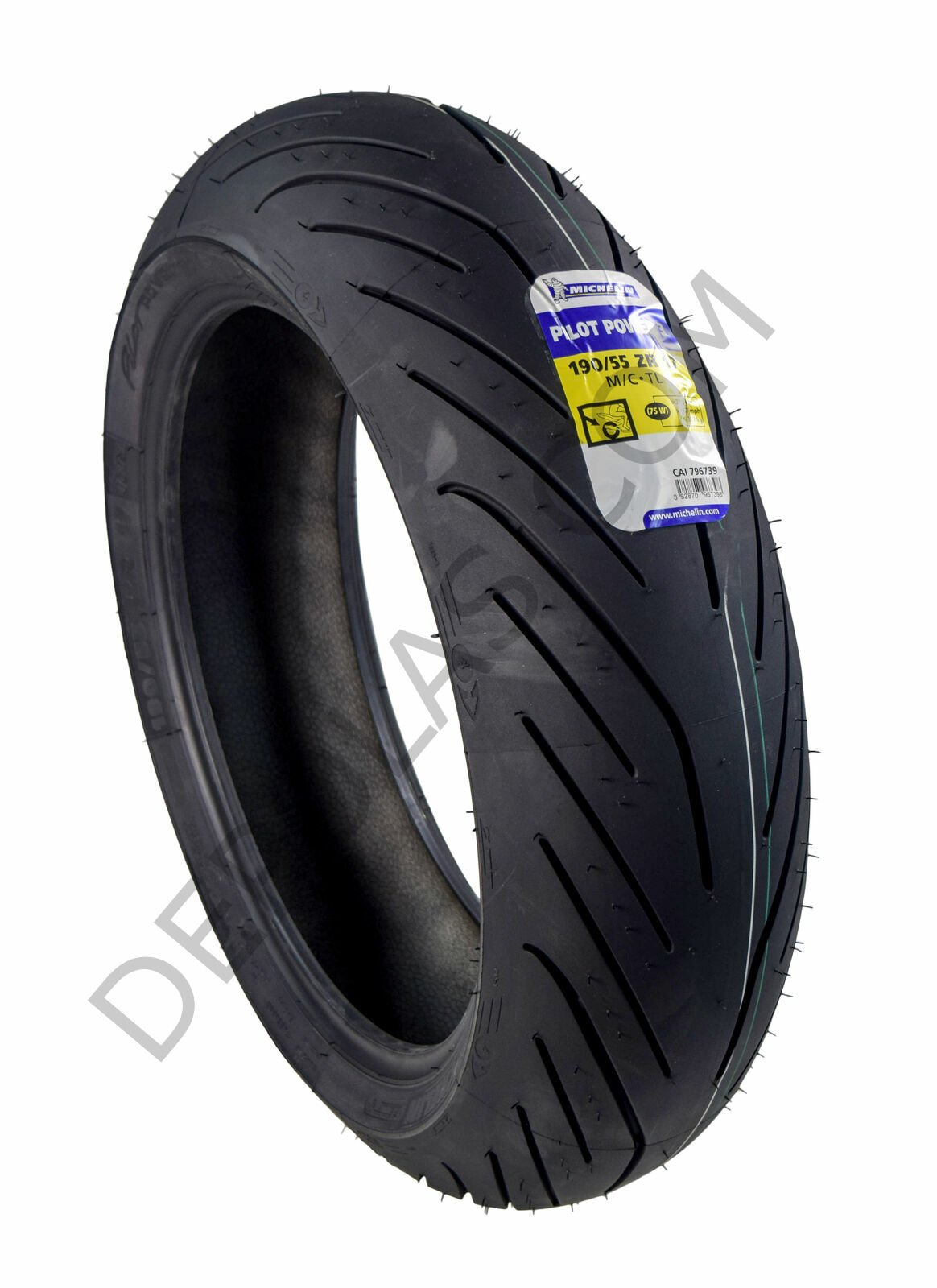 Michelin Pilot Power 3 190/55 ZR 17 75(W) TL Arka Motosiklet Lastiği