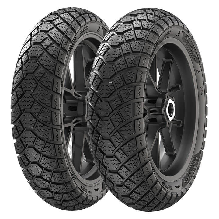 Anlas Winter Grip 2 (SC-500) Ön 120/70-12 (2 ad.) | Arka 140/70-14 Takım Motosiklet Lastikleri