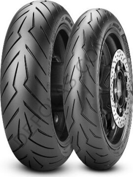 Pirelli Diablo Rosso Scooter Ön 120/70-14 | Arka 130/70-13 Takım Motosiklet Lastikleri