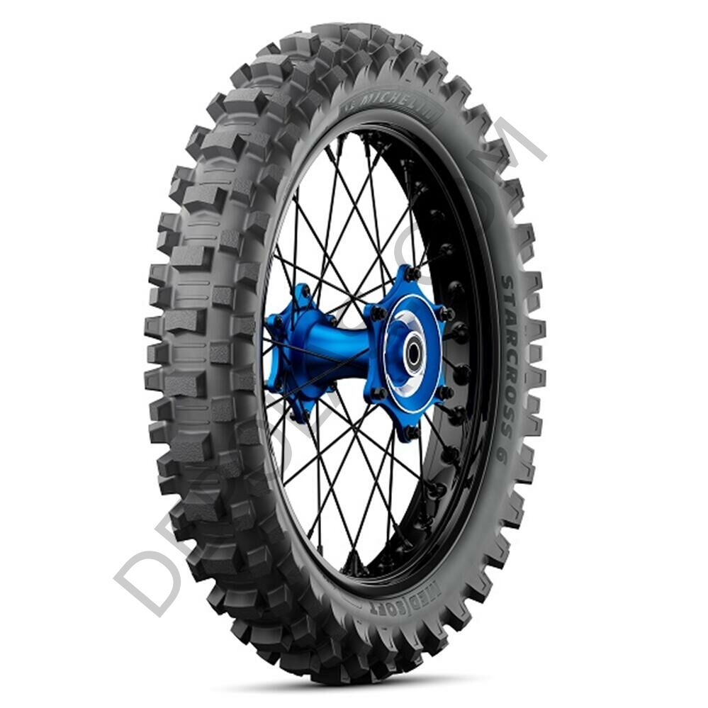 Michelin StarCross 6 Medium Soft 120/90-18 65M Arka Motosiklet Lastiği