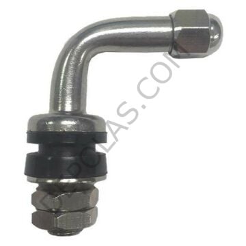 Eğri/L Açılı Metal Motosiklet Lastik Sibobu