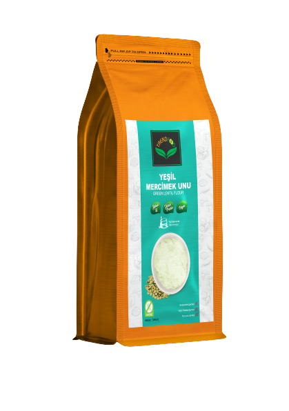 Trend Food 1 kg %100 Doğal Yerli Yeşil Mercimek (Green lentil Flour) Unu