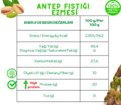 Trend Food 300 g Badem Ezmesi  300 g Antep Fıstığı Ezmesi  300 g Kaju Ezmesi 300 g Fındık Ezmesi