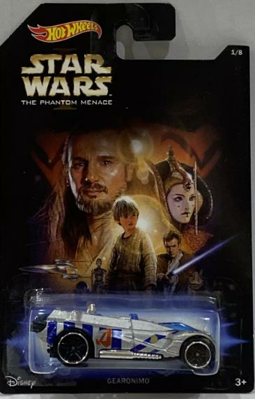 Hot Wheels Star Wars The Phantom Menace Gearonimo CJY08