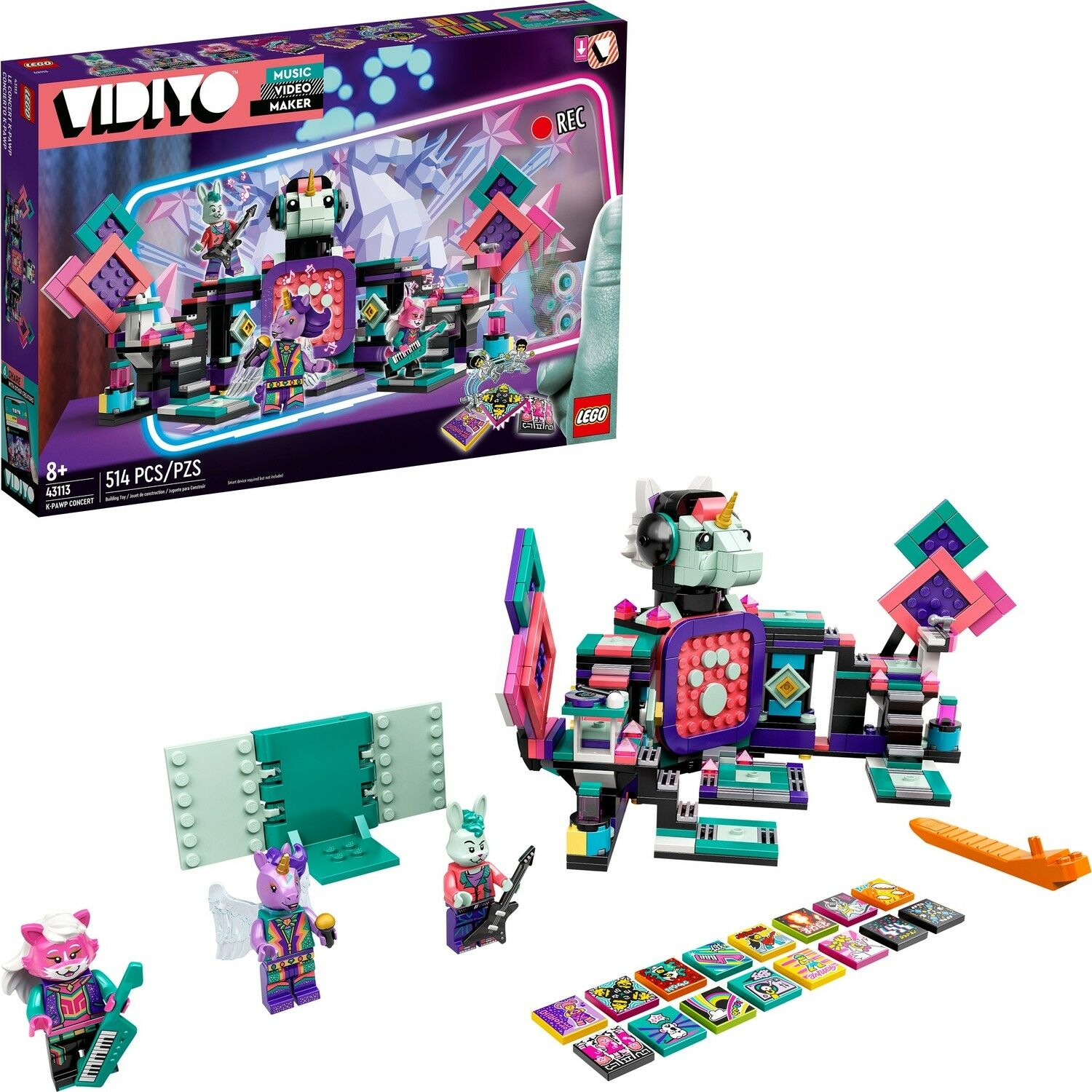 LEGO® Vidiyo™ K-Pawp Concert 43113