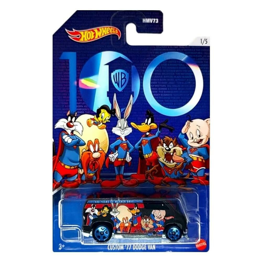 Hot Wheels WB 100.Yıl Setleri - Custom '77 Dodge Van HLK29