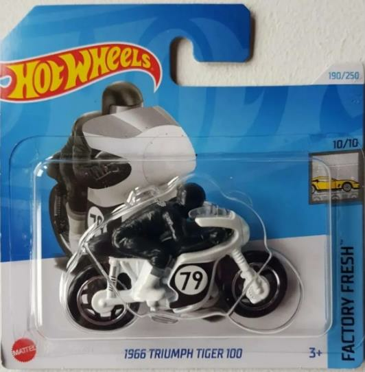 Hot Wheels Tekli Arabalar 1966 Triumph Tiger 100 HRY62