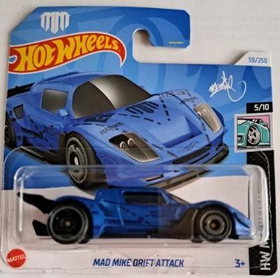 Hot Wheels Tekli Arabalar Mad Mike Drift Attack HTC91