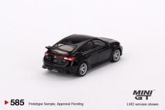Mini GT Honda Civic Type R Crystal Black Pearl 2023 W/ Advan GT Wheel 585