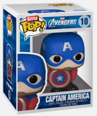 Funko Pop Bitty Marvel The infinity Saga Captan America 10 (2,5 cm)