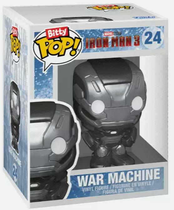 Funko Pop Bitty Marvel The infinity Saga iron man 3 war machine 24 (2,5 cm)