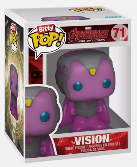 Funko Pop Bitty Marvel The infinity Saga Marvel Avengers Vision 71 (2,5 cm)