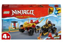 Lego Ninjago Kai ve Ras'ın Araba ve Motosiklet Savaşı 71789