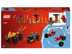 Lego Ninjago Kai ve Ras'ın Araba ve Motosiklet Savaşı 71789