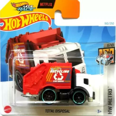 Hot Wheels Tekli Arabalar Total Disposal HTB19