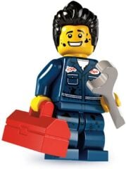 Lego Minifigür - Seri 6 - 8827 - 15 Mechanic