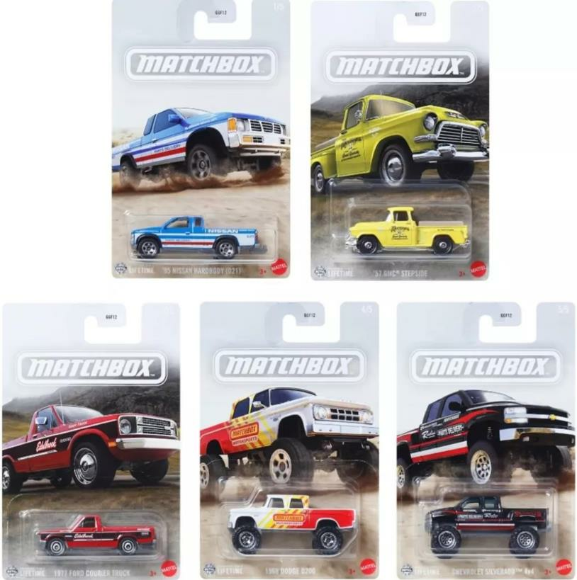 Matchbox Truck Series 5'li Set GGF12