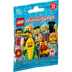 Lego Minifigür - Seri 17 - 71018 - 1 Professional Surfer