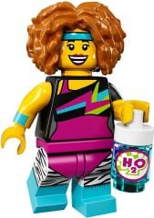 Lego Minifigür - Seri 17 - 71018 - 14 Dance Instructor