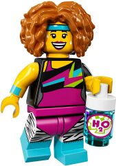 Lego Minifigür - Seri 17 - 71018 - 14 Dance Instructor
