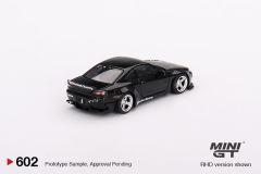 Mini Gt Nissan Silvia (S15) Rocket Bunny Black Pearl 602