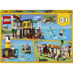 LEGO® Creator 3’ü 1 Arada Sörfçü Plaj Evi 31118
