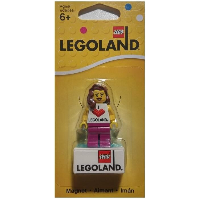 Lego 851331 Magnet Minifigure I Brick Legoland Female