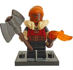 Lego Minifigür 71047 Dungeons & Dragons - 1 Dwarf Barbarian