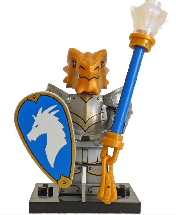 Lego Minifigür 71047 Dungeons & Dragons - 4 Dragonborn Paladin