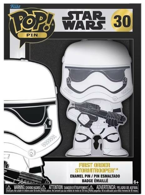 Funko Pop Pin Star Wars First Order Stormtrooper 30 (Glow in Dark)