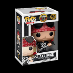 Funko Pop Rocks Axl Rose 50