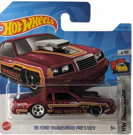 Hot Wheels Tekli Arabalar '86 Ford Thunderbird Pro Stok HKK03