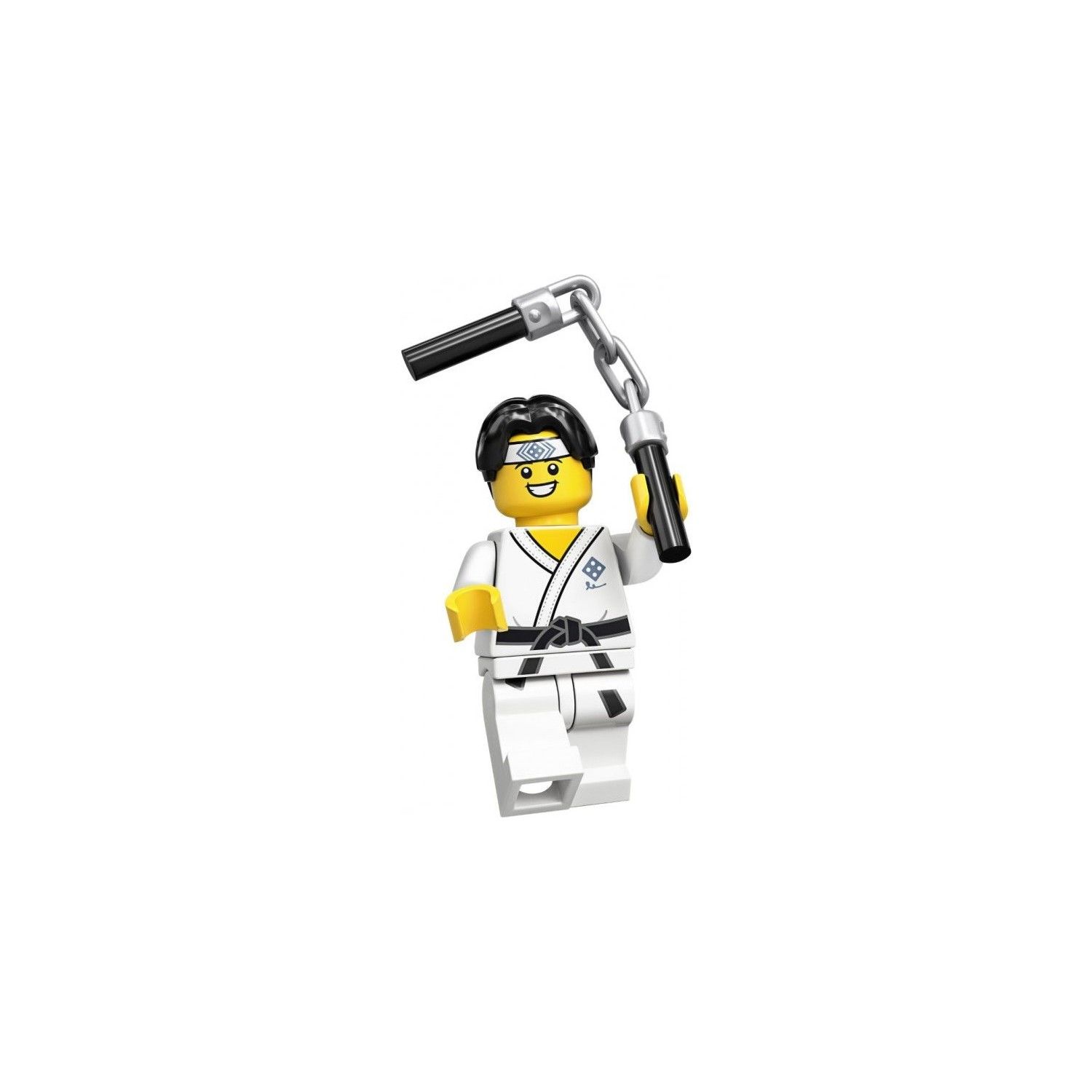 Lego Minifigür Seri 20 - 71027 - 10 Martial Arts Boy