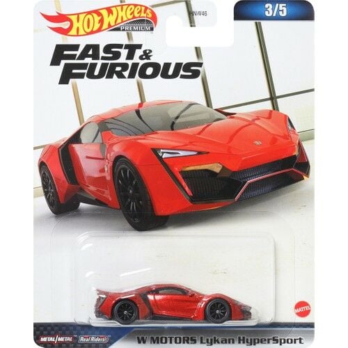 Hot Wheels Fast & Furious Premium W Motors Lykan HyperSport HNW49