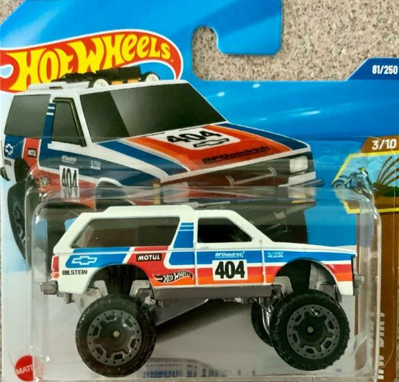 Hot Wheels Tekli Arabalar Chevy Blazer 4x4 HYX25