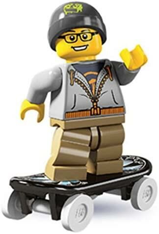 Lego Minifigür - Seri 4 - 8804 - 9 Street Skater