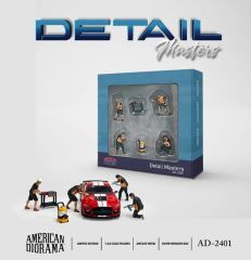 Mini GT American Diorama 1/64 Figure Set: Detail Masters AD-2401