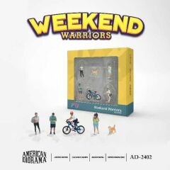 Mini GT American Diorama 1/64 Figure Set: Weekend Warriors AD-2402