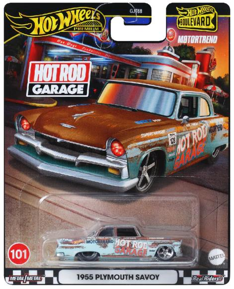 Hot Wheels Premium Boulevard 1955 Plymouth Savoy HRT58