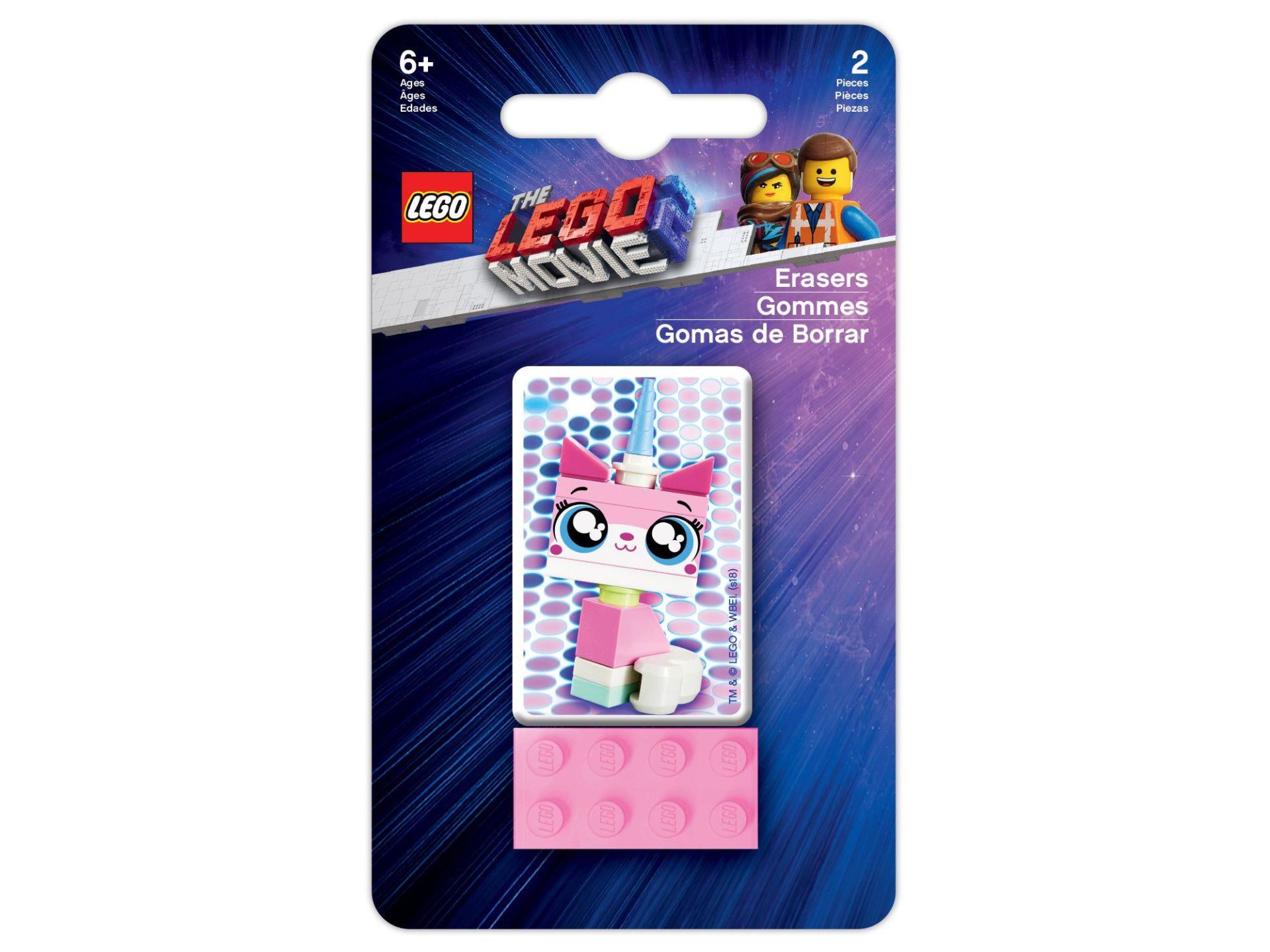 LEGO Movie 2 Eraser Set 52323