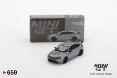 Mini GT Honda Civic Type R Sonic Gray Pearl 2023 659