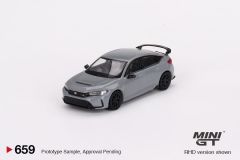 Mini GT Honda Civic Type R Sonic Gray Pearl 2023 659
