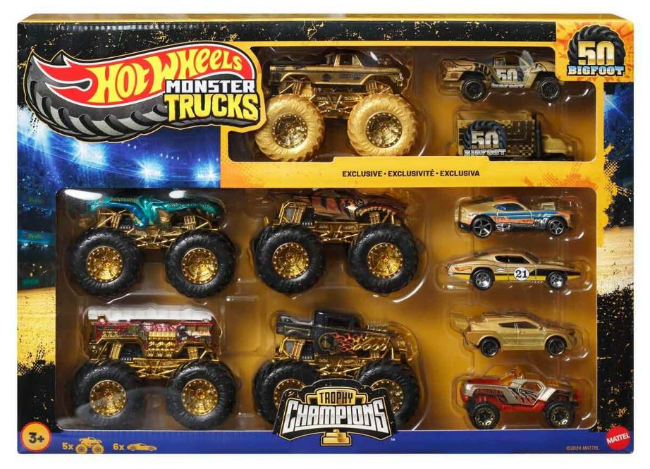 Hot Wheels Monster Trucks Bigfoot Trophy JDW07