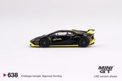 Mini GT Lamborghini Huracán STO Nero Noctis - 638