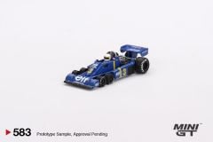 Mini GT Tyrrell P34 #3 Jody Scheckter 1976 Swedish GP Winner - 583