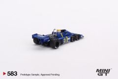 Mini GT Tyrrell P34 #3 Jody Scheckter 1976 Swedish GP Winner - 583